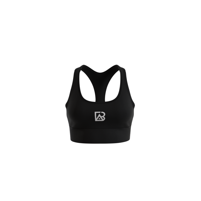 Black Training Bra
